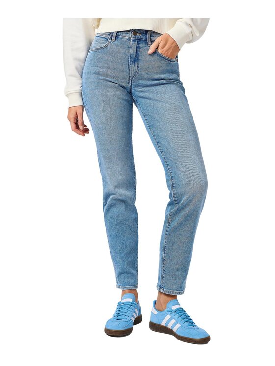 Wrangler Wrangler Jeansy 112362627 Niebieski Straight Fit