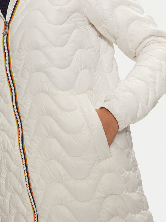K-Way K-Way Zimné bundy Sophie K3112SW Écru Regular Fit