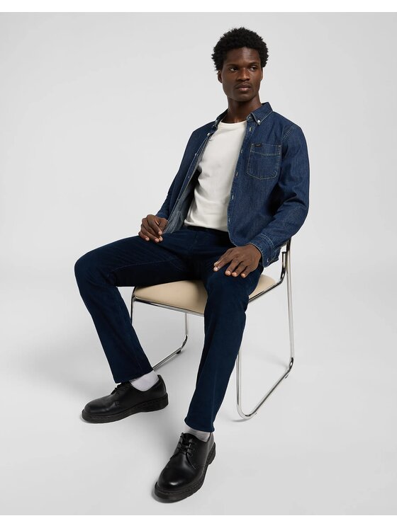 Lee Lee Pantaloni di tessuto Slim Fit XM Extreme Motion MVP Blu Slim Fit