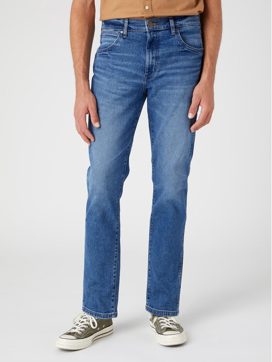 Wrangler Wrangler Jeans Larston W18SYLZ71 112330754 Blu Slim Fit