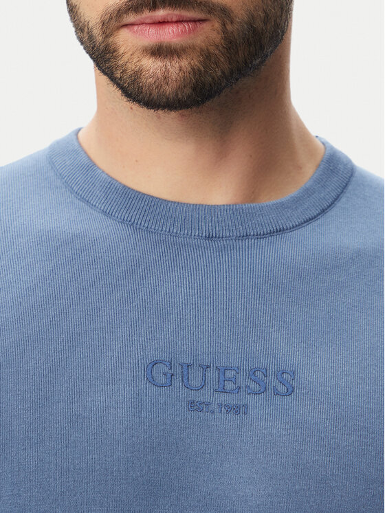 Guess Guess Kampsun M6YR12 Z0917 Sinine Regular Fit