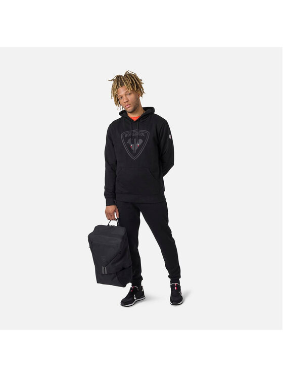 Rossignol Rossignol Bluza Logo Sweat Hood Fl Czarny Regular Fit