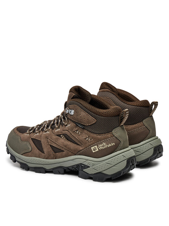 Jack Wolfskin Jack Wolfskin Matkajalatsid Vojo Tour Mid M A62072 Pruun