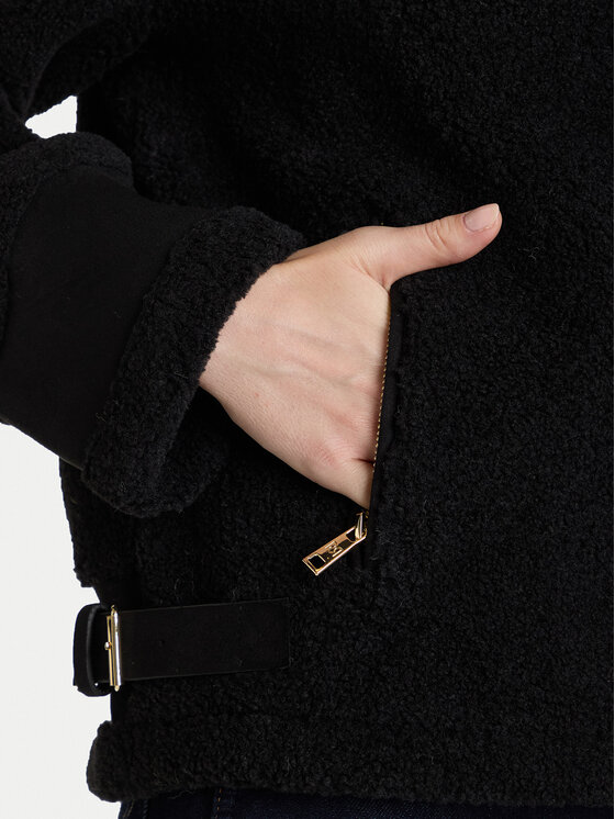 Rinascimento Rinascimento Übergangsmantel CFC0122207003 Schwarz Regular Fit