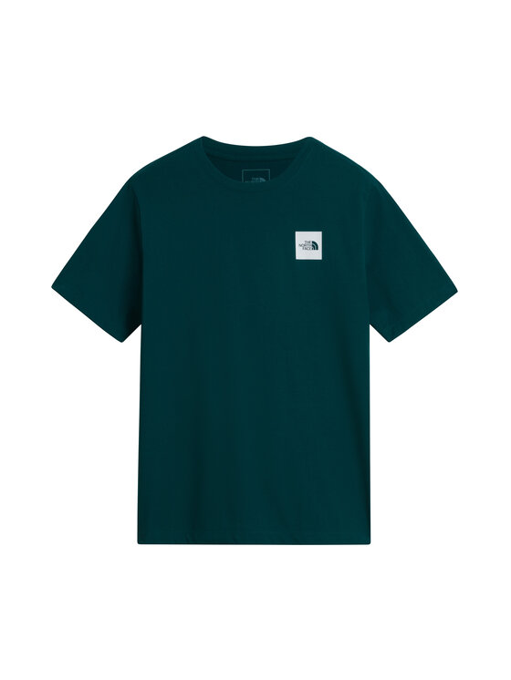 The North Face The North Face T-Shirt Evolution Box Half Dome Regular Tee Zielony Regular Fit