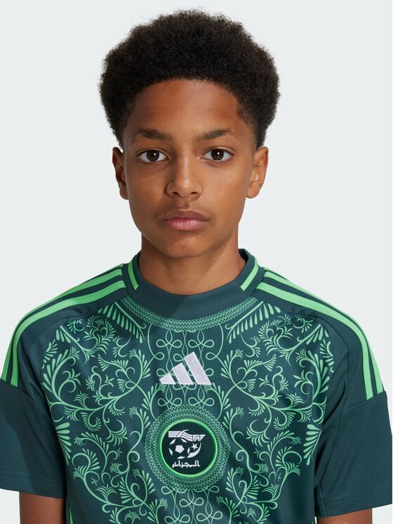adidas adidas Koszulka techniczna Algeria 24 Away Jersey Zielony Regular Fit