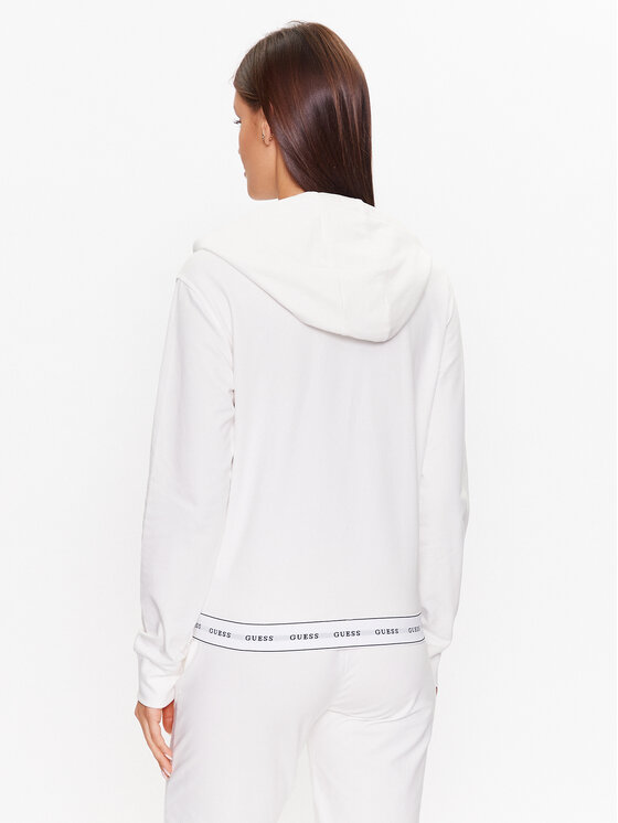 Guess Guess Džemperis O3YQ00 KBS91 Balta Regular Fit