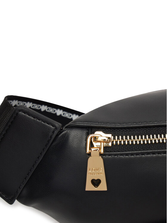 LOVE MOSCHINO LOVE MOSCHINO torba za okoli pasu JC4223PP0MKF0000 Črna