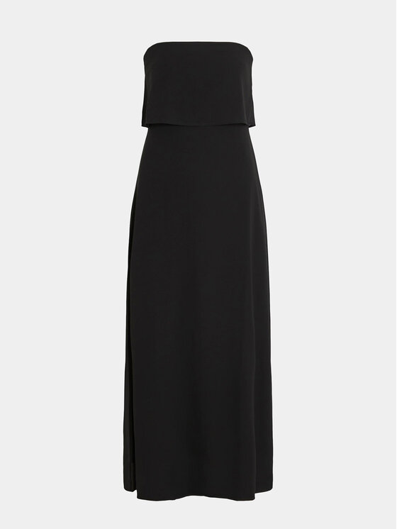 Vila Vila Õhtune kleit Milina 14094089 Must Regular Fit