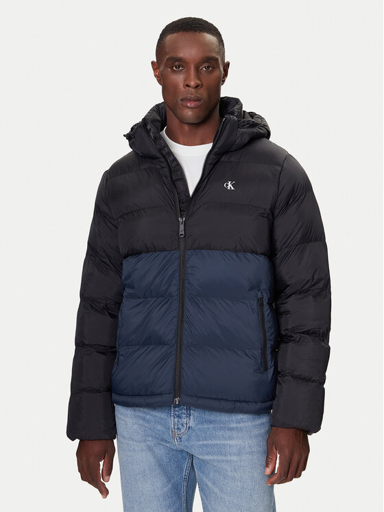 Calvin Klein Jeans Calvin Klein Jeans Žieminė striukė LV04RD527G Juoda Regular Fit