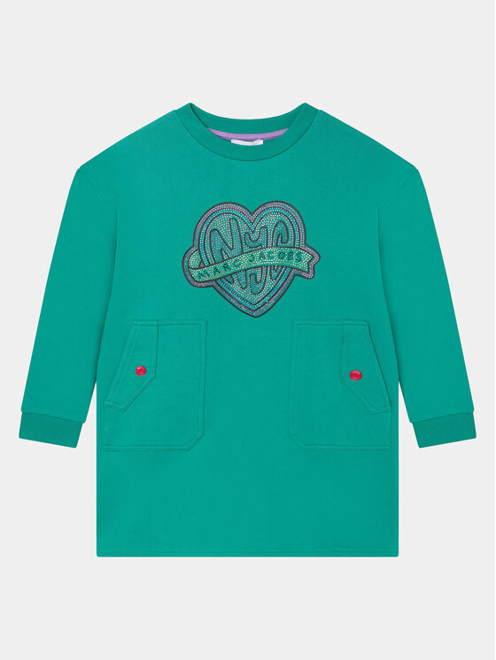 Marc Jacobs Marc Jacobs Vestito da giorno W12453 Verde Regular Fit