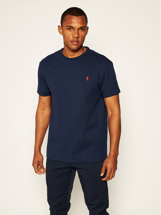 Polo Ralph Lauren Polo Ralph Lauren Tričko Classics 710811284003 Tmavomodrá Regular Fit