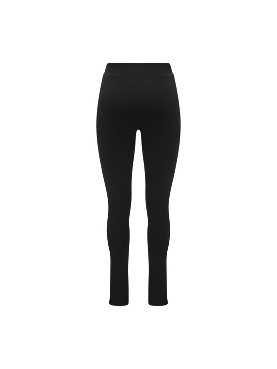 La Mania La Mania Spodnie dresowe PAIGE Czarny Classic Fit