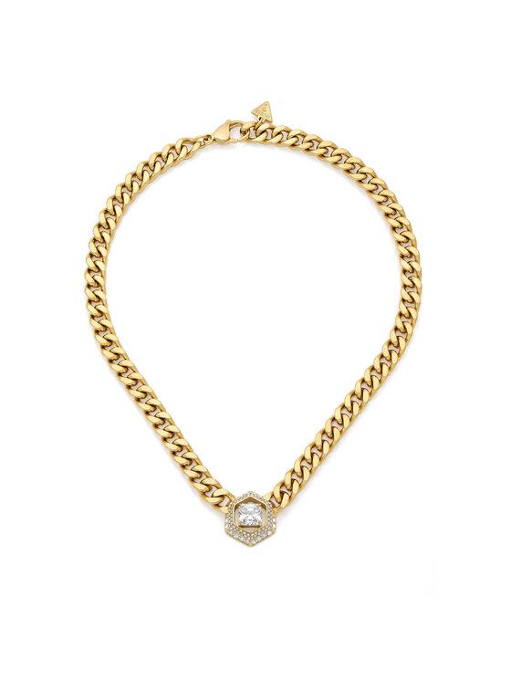 Guess Guess Náhrdelník JUBN06 185JW Zlatá