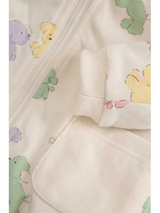 Coccodrillo Coccodrillo Mikina ZC5132601HGN-002 Béžová Regular Fit