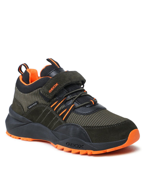 Geox Boys' HEEVOK Sneakers - Breathable Kids' Shoes For Everyday Wear