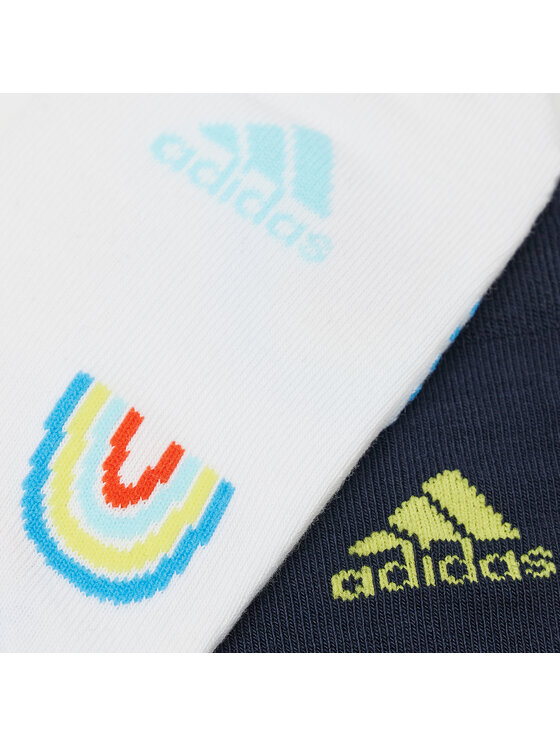 Set di 2 paia di calzini lunghi unisex Rainbow