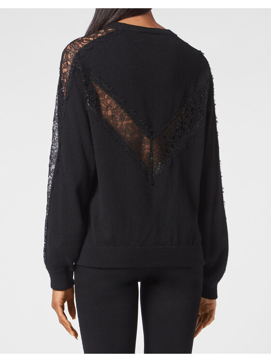 PHILIPP PLEIN PHILIPP PLEIN Sveter 8669 Čierna