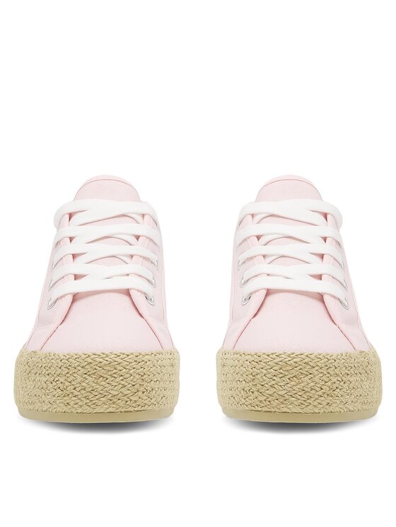DeeZee DeeZee Espadryle WSS21067-01 Różowy
