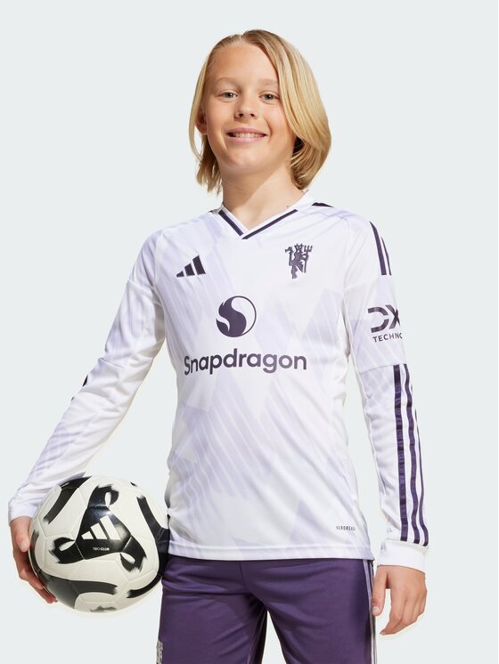 adidas adidas Koszulka techniczna Manchester United 25/26 Away Jersey Biały Regular Fit