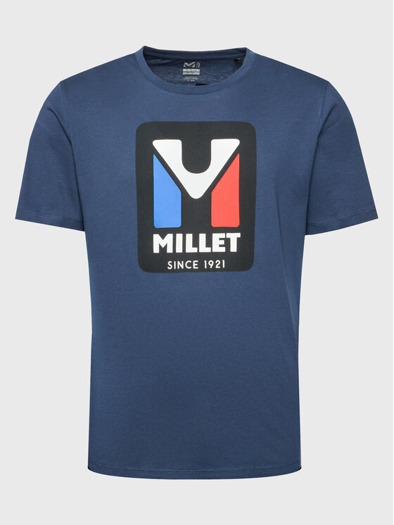 millet t-shirt haritage ts ss m miv9659 bleu marine regular fit