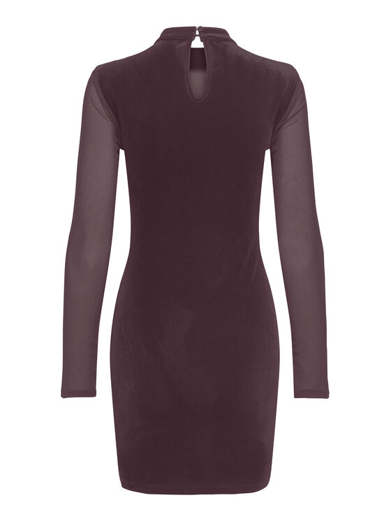 ONLY ONLY Sukienka koktajlowa Smooth 15360667 Fioletowy Slim Fit