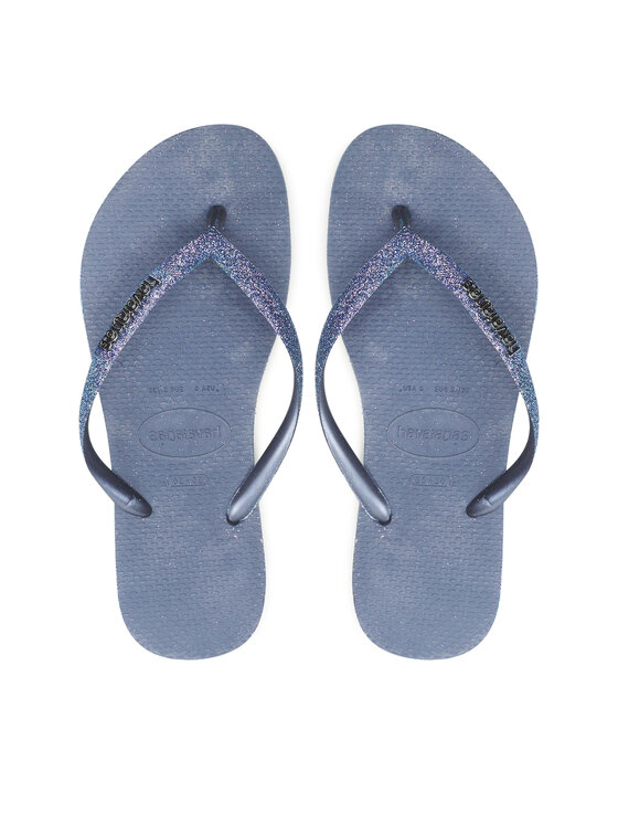 Havaianas Havaianas Σαγιονάρες Slim Sparkle II 41469370089 Σκούρο μπλε
