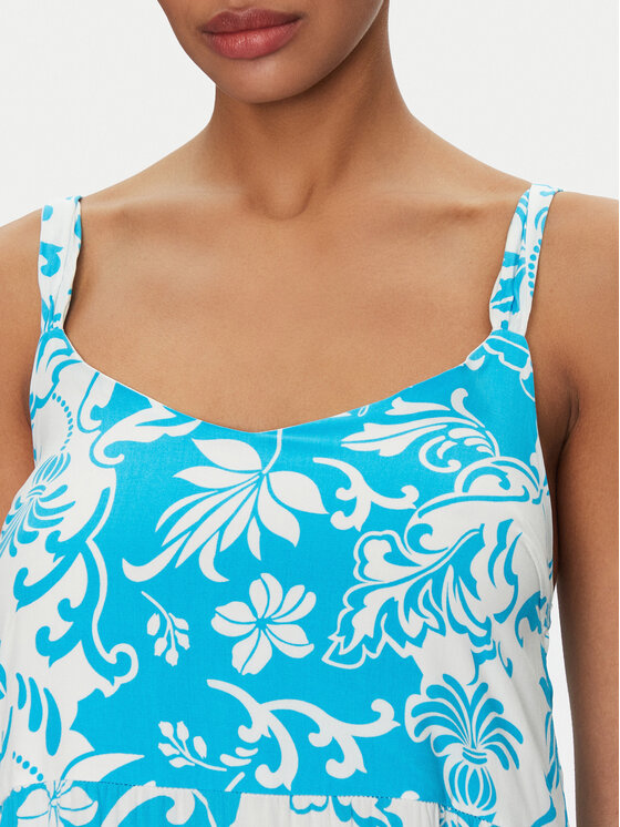 Gaudi Gaudi Sommerkleid 511BD15012 Blau Regular Fit