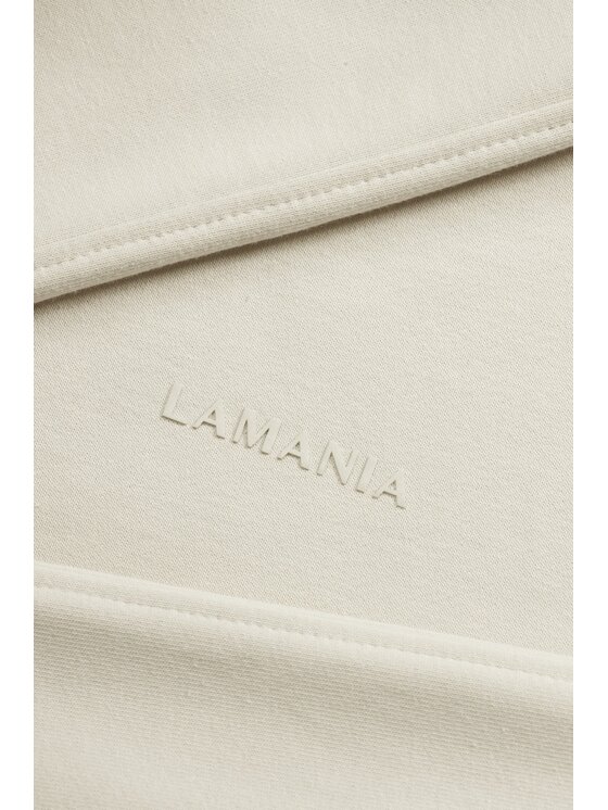 La Mania La Mania Felpa WHY Beige Classic Fit