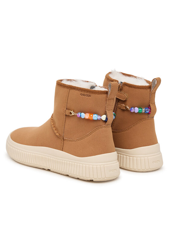 Geox Geox Zimski škornji J Laquinny Girl J66M3E 000AU C6627 S Rjava