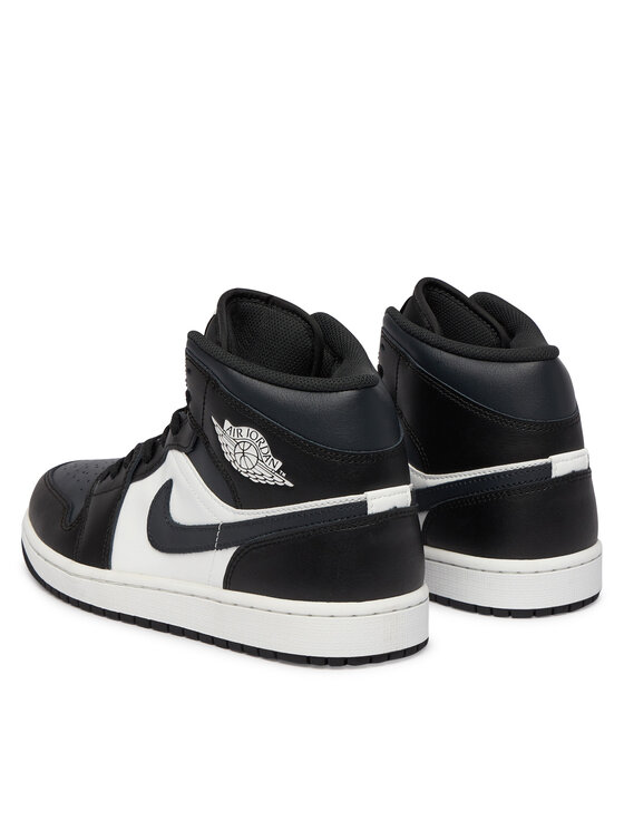 Nike Nike Сникърси Air Jordan 1 Mid DQ8426 010 Черен