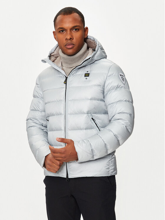 Blauer Blauer Μπουφάν πουπουλένιο 24WBLUC03023 975GG Γκρι Regular Fit