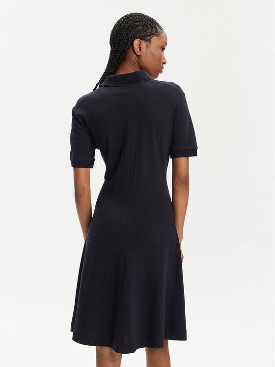 Tommy Hilfiger Tommy Hilfiger Sommerkleid WW0WW41567 Dunkelblau Regular Fit