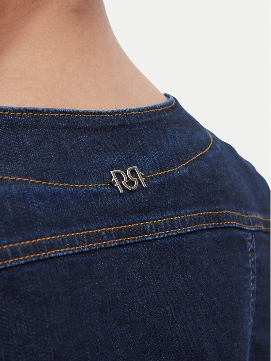 Rinascimento Rinascimento Джинсова куртка CFC0129939003 Cиній Slim Fit