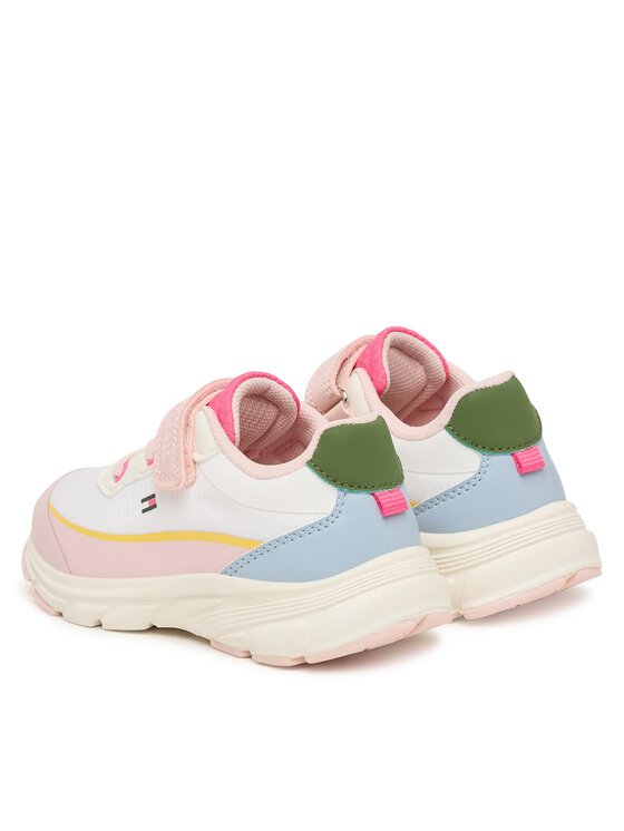 Tommy Hilfiger Tommy Hilfiger Sneakers Low Cut Lace-Up/Velcro Sneaker T1A9-35107-1861 M Bunt