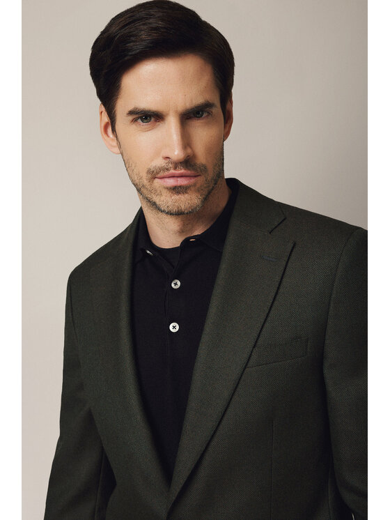 Lancerto Lancerto Marynarka Albori MA073225000009 Zielony Slim Fit