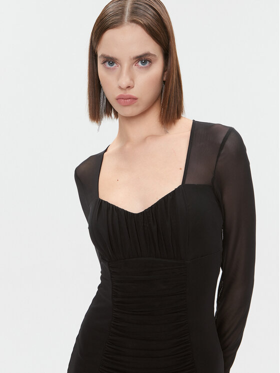 Marciano Guess Marciano Guess Abito da cocktail 3BGK0E 6851Z Nero Bodycon Fit