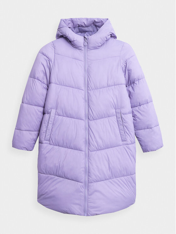 4F 4F Зимно яке 4FJAW23TDJAF268 Виолетов Regular Fit