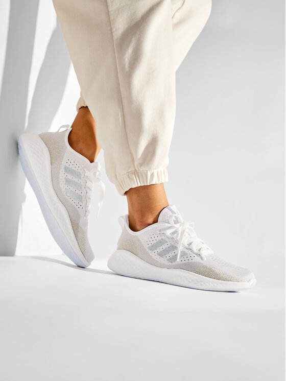 adidas Sneakersy Fluidflow 2.0 GX8287 Biały | Modivo.pl