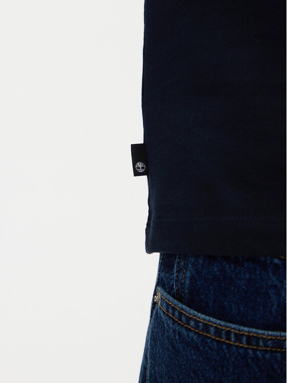 Timberland Timberland Тишърт TB0A5UPQ Тъмносин Regular Fit