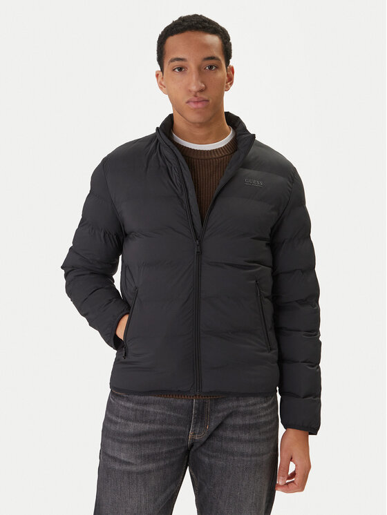 Guess Guess Преходно яке M6RL0I WJ242 Черен Regular Fit