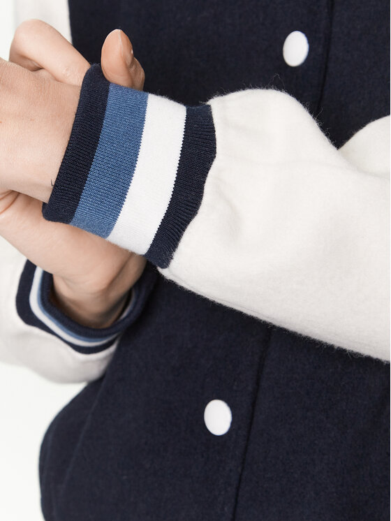 Tommy Hilfiger Tommy Hilfiger Μπόμπερ μπουφάν Varsity WW0WW38112 Σκούρο μπλε Regular Fit