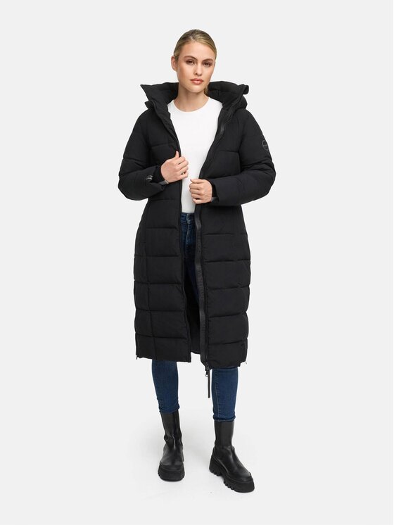Marikoo Marikoo Kurtka zimowa Lanitaa Czarny Regular Fit