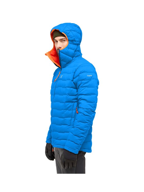 Haglöfs Haglöfs Kurtka puchowa Spitz Down Hood Men Niebieski Active Fit
