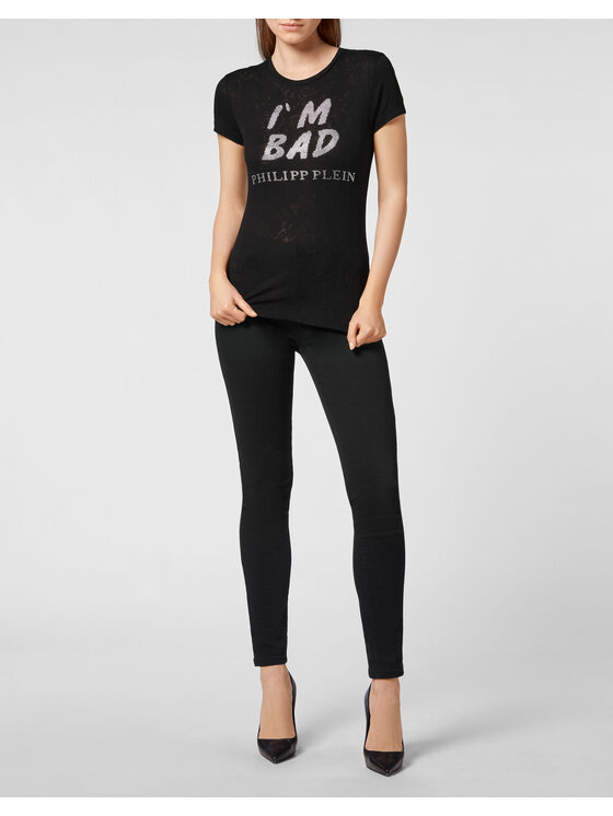 PHILIPP PLEIN PHILIPP PLEIN T-shirt 887 Nero Regular Fit