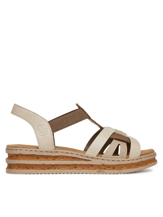 Sandale Rieker 62918-62 Alb