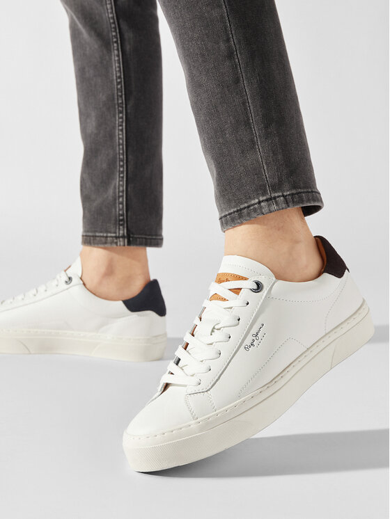 Pepe Jeans Pepe Jeans Снікерcи Yogi Original 23 PMS30930 Білий