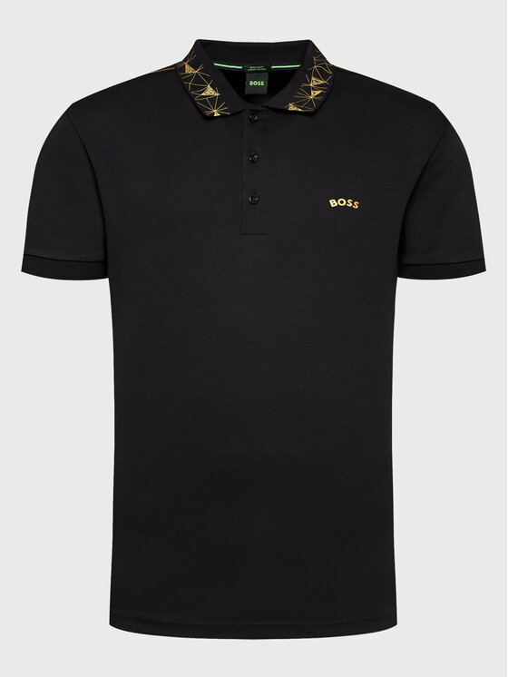BOSS Boss Polo majica Paddy 9 50480648 Črna Regular Fit