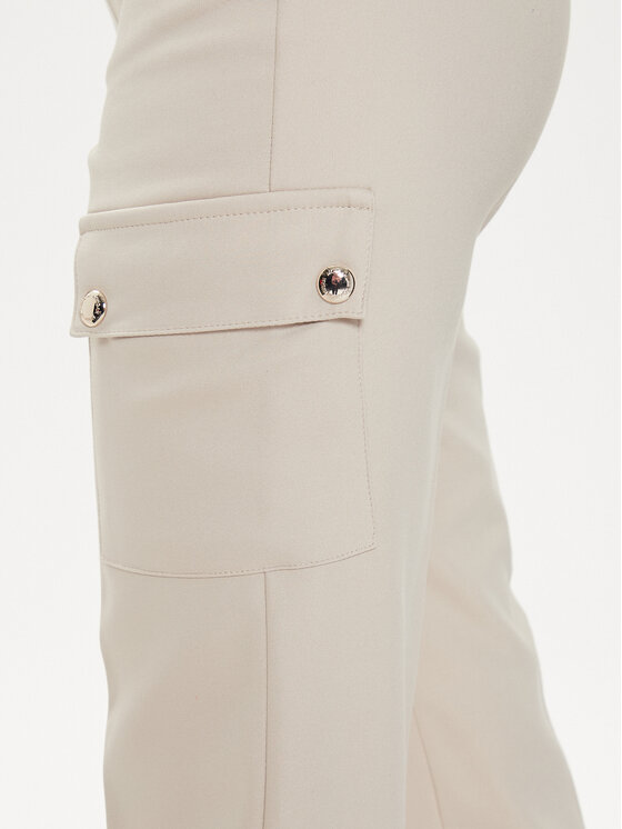 Morgan Morgan Hlače 241-PAZZA.F Bež Slim Fit