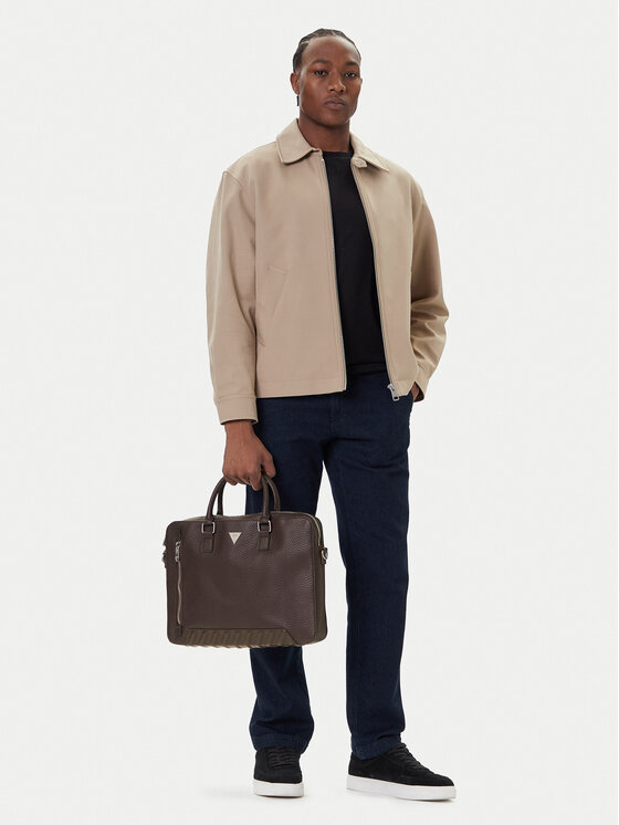 Guess Guess Torba za laptop HMTOLG P5447 Smeđa